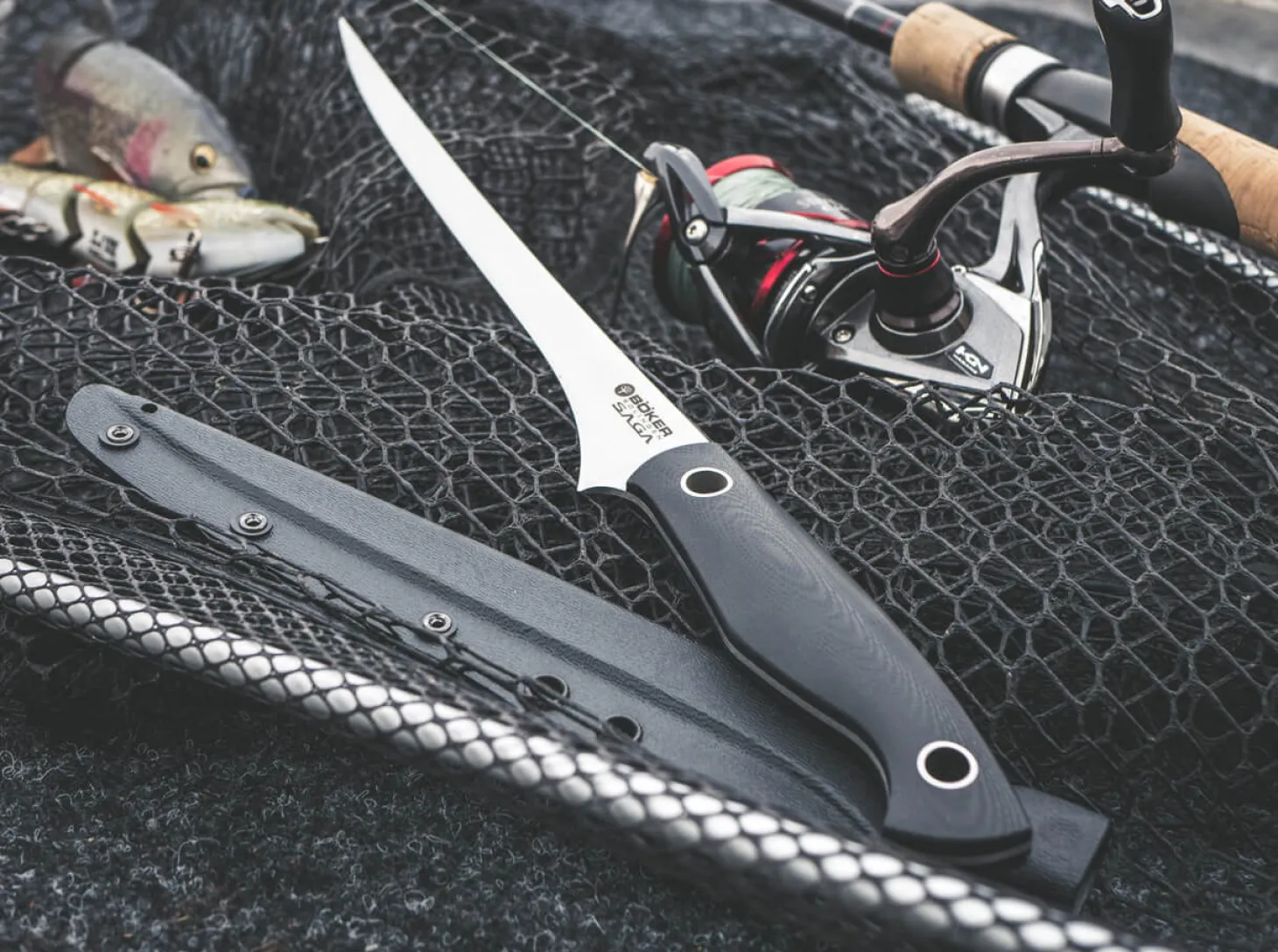 Saga Filetiermesser Fish & Hunt