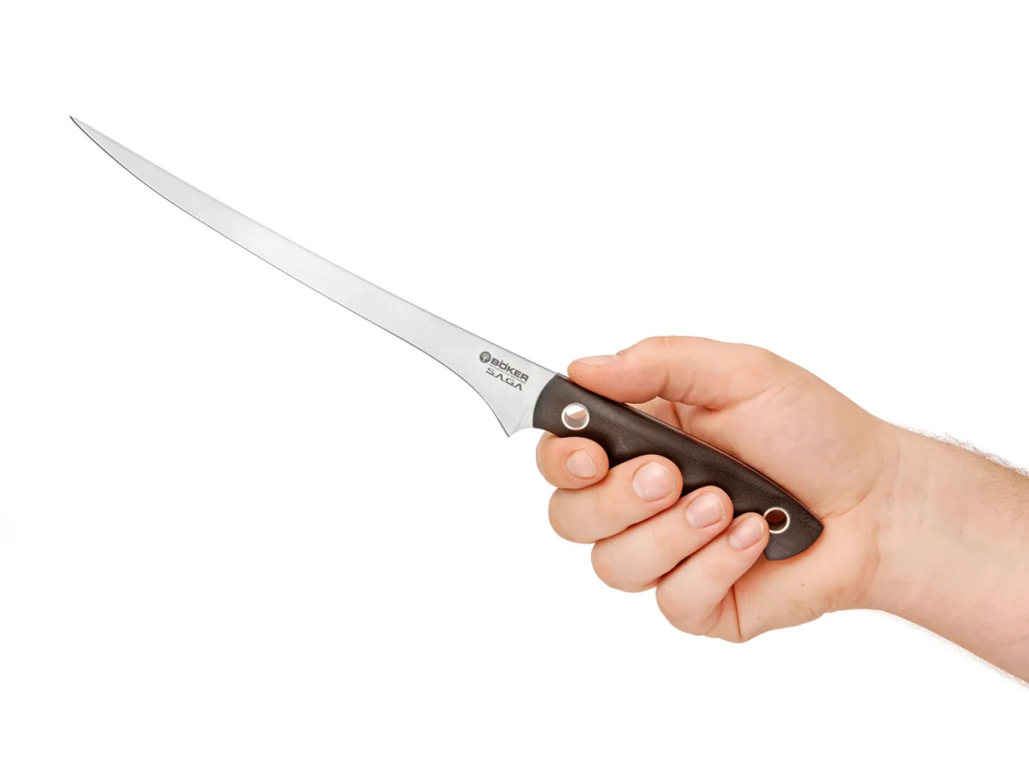 Saga Filetiermesser G10 Satin