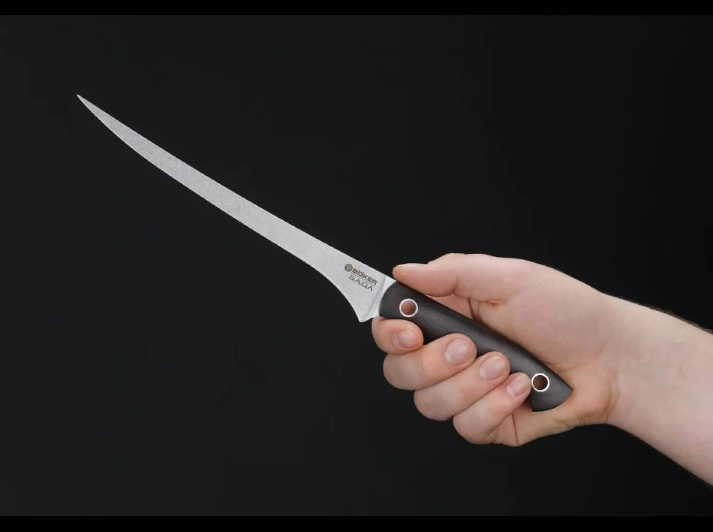 Saga Filetiermesser Grenadill