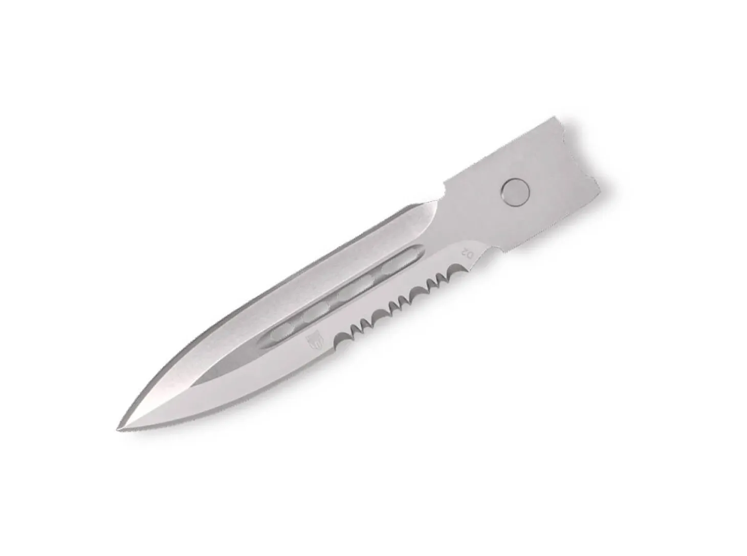 Small CTK-1 Blade Dagger 1-Side Serrrated