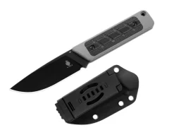 Smolt G10 Grey Micarta Black