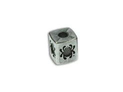 Square Bead Pewter
