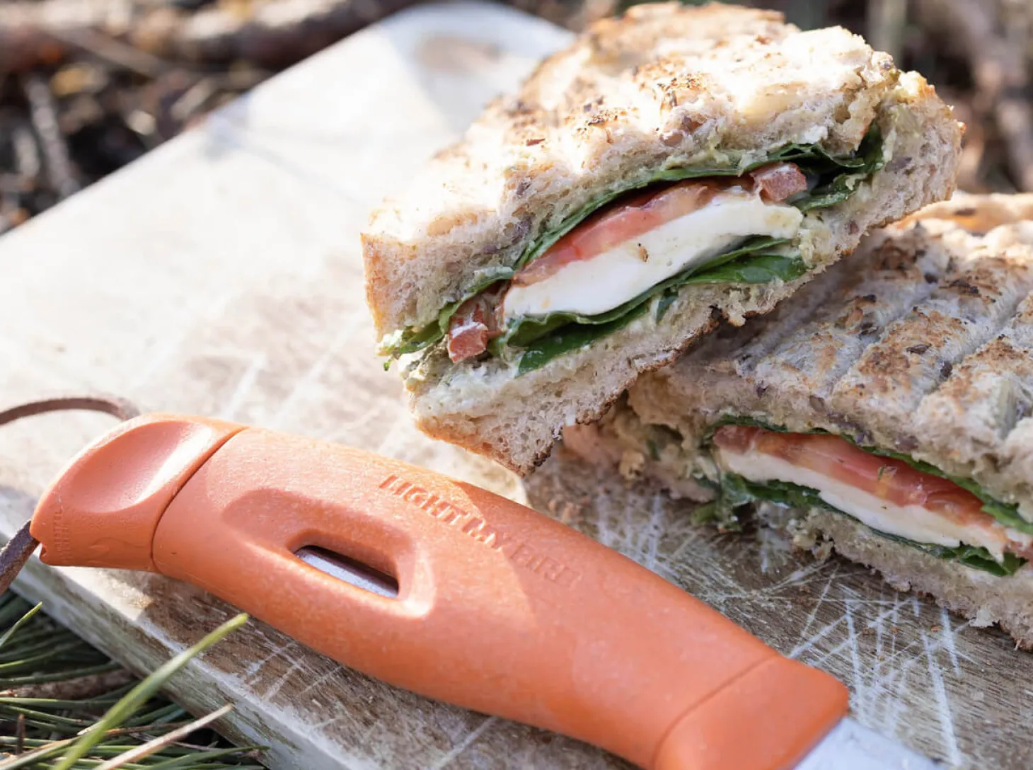 Swedish FireKnife Bio 2in1 Rustyorange