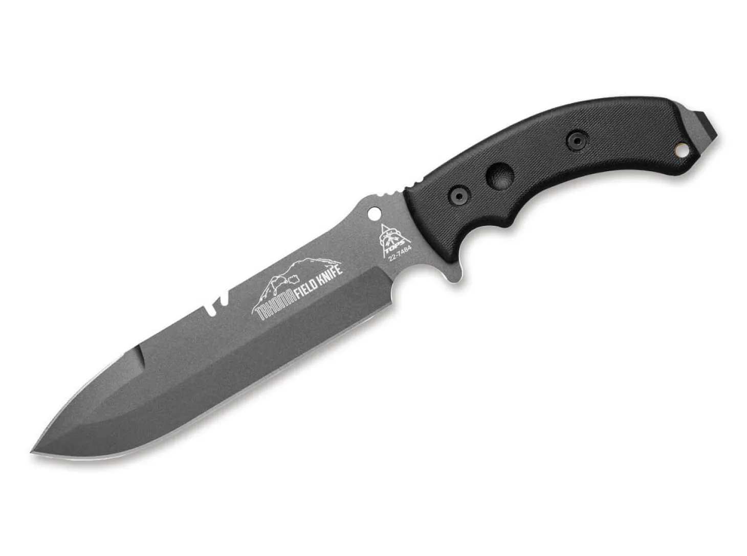 Tahoma Field Knife Micarta Black