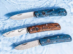 Tech Tool Blue Damast G10