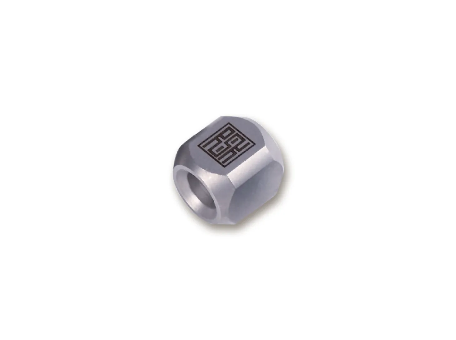 Titanium Bead Column Silver