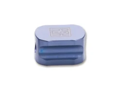 Titanium Bead Hexagon Blue