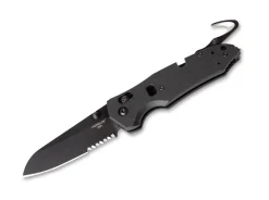 Trauma First Response Tool 3.4 G10 Solid Black Serrated