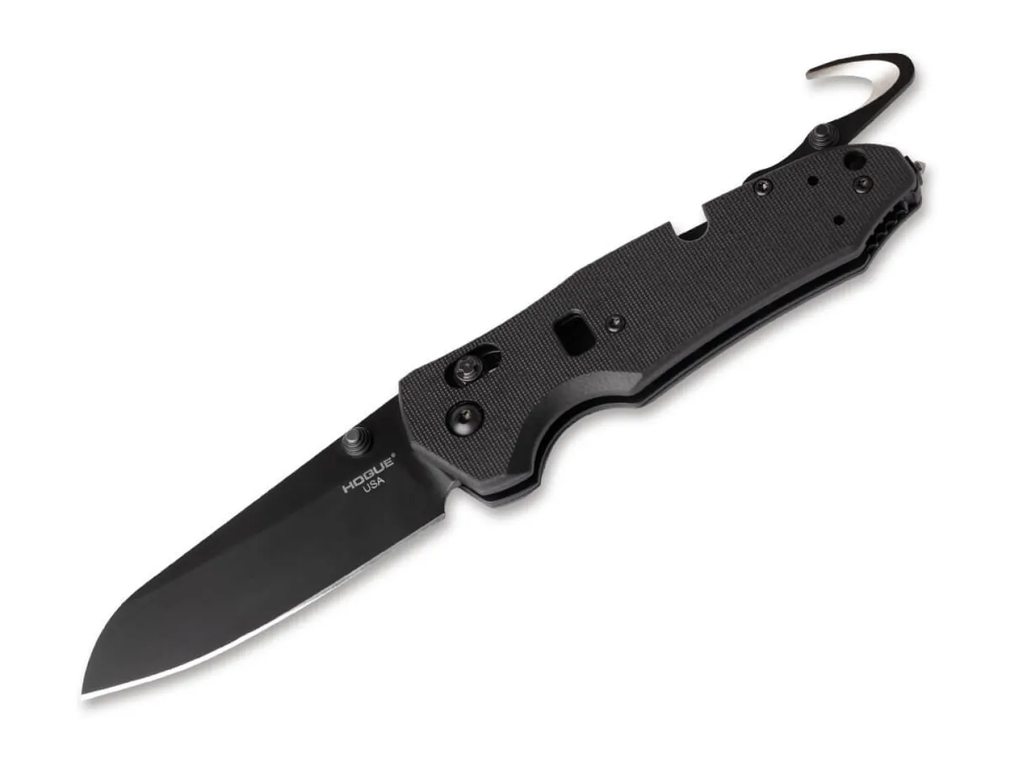 Trauma First Response Tool 3.4 G10 Solid Black Cerakote