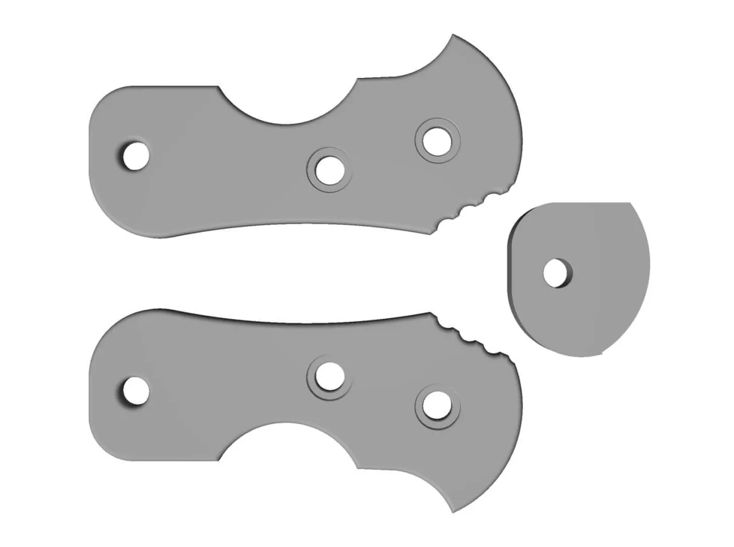 Urd 2.0 Dreifingergriff 3D-Modell