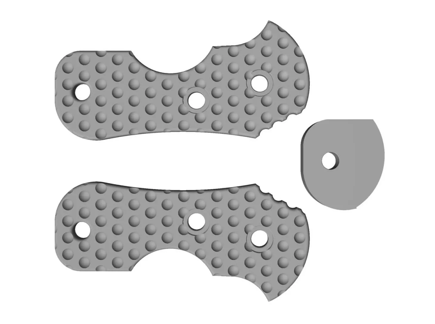 Urd 2.0 Dreifingergriff 3D-Modell