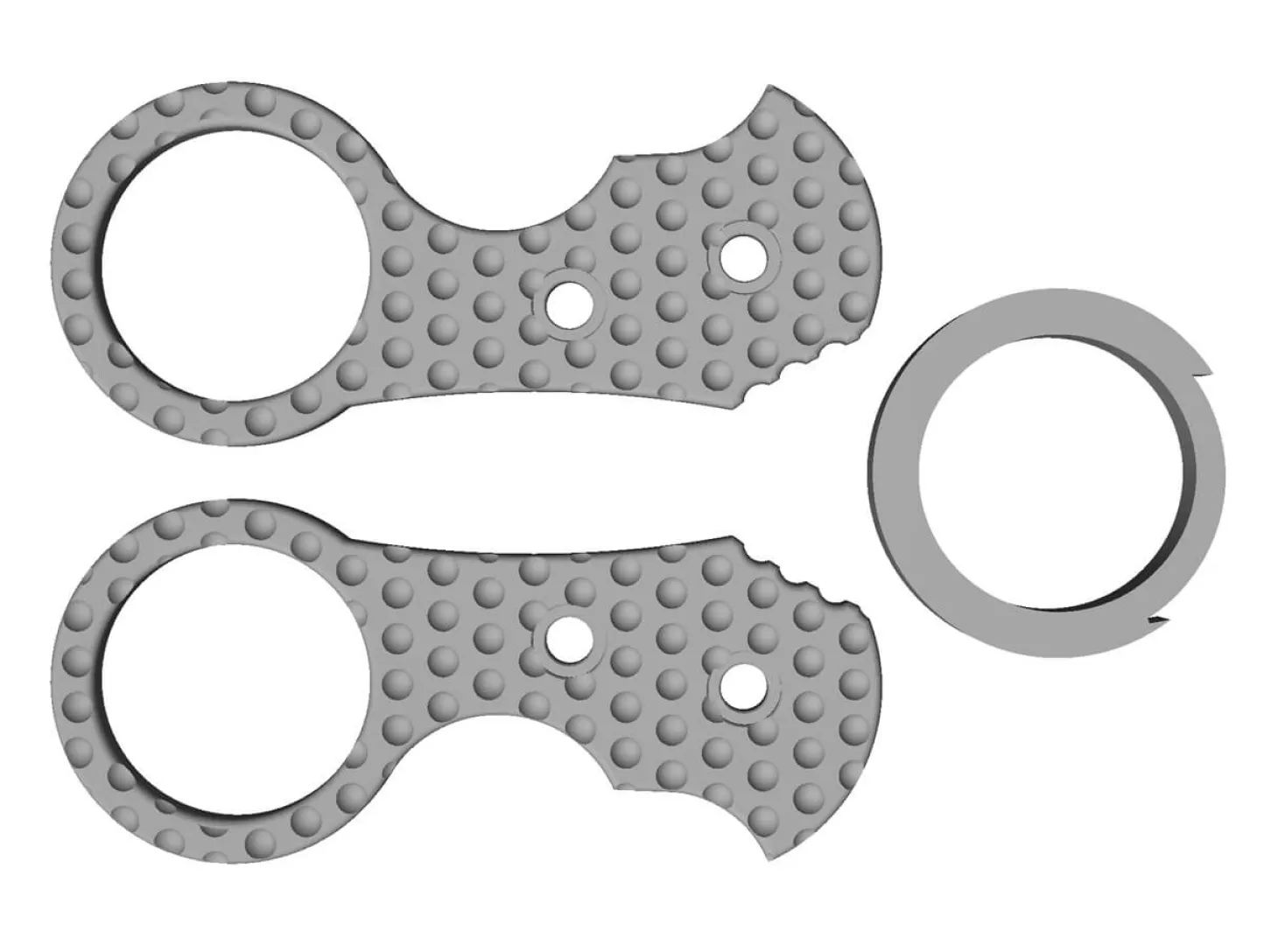 Urd 2.0 Großer Ringgriff 3D-Modell