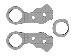 Urd 2.0 Kleiner Ringgriff 3D-Modell