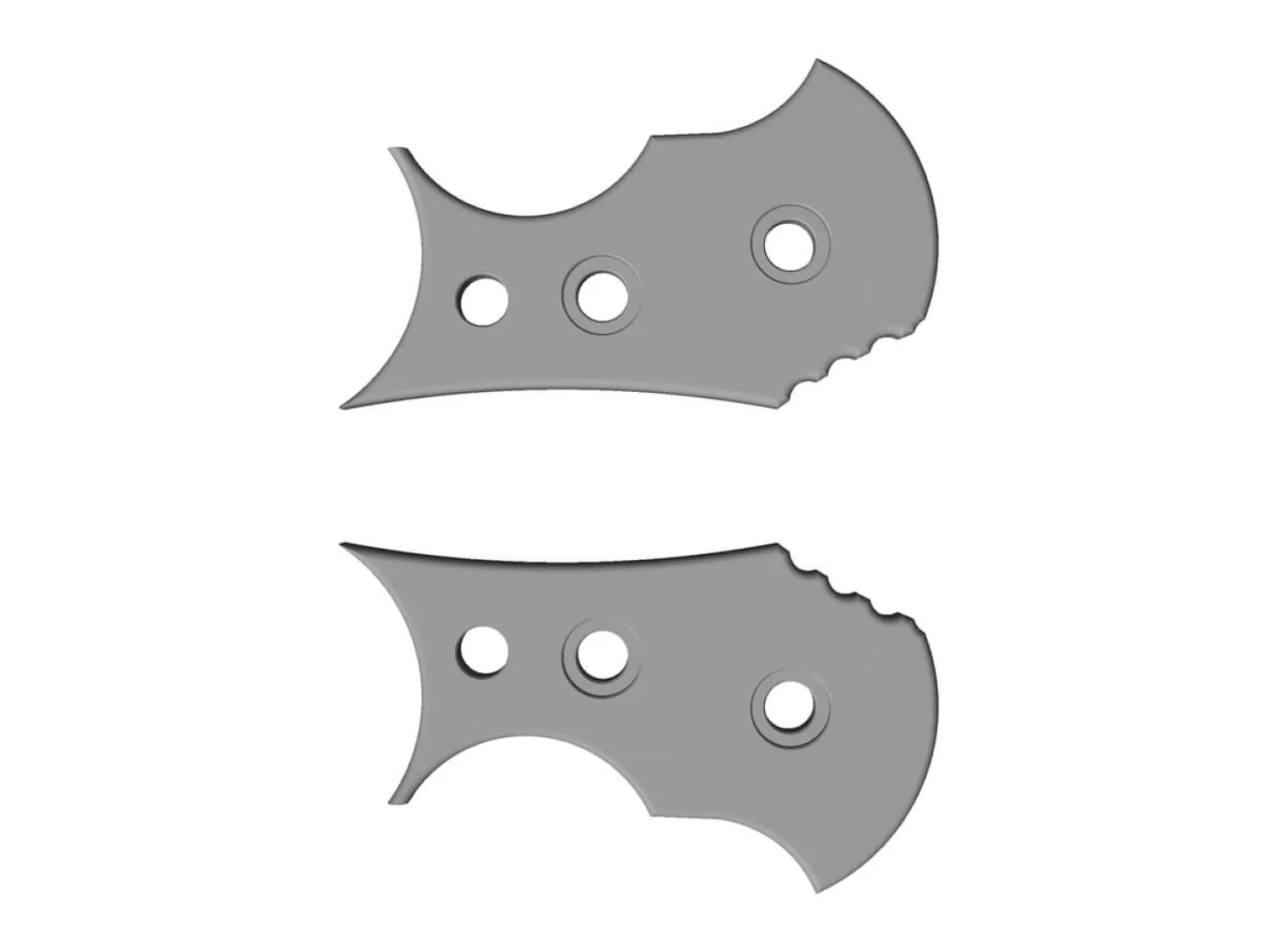 Urd 2.0 Zweifingergriff 3D-Modell