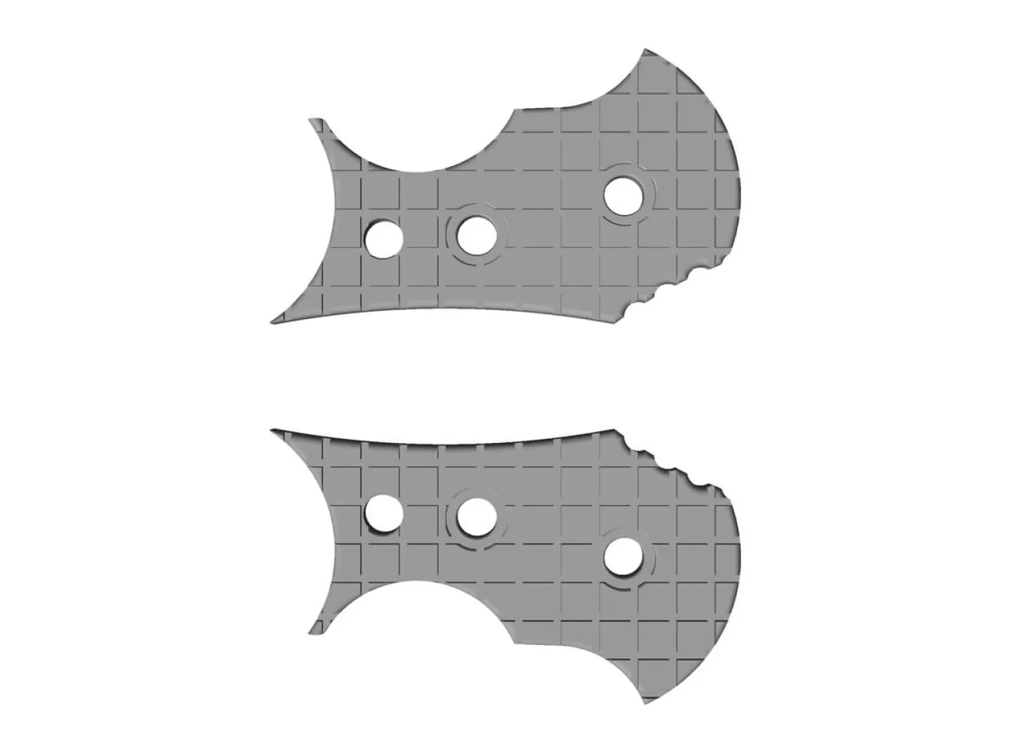 Urd 2.0 Zweifingergriff 3D-Modell