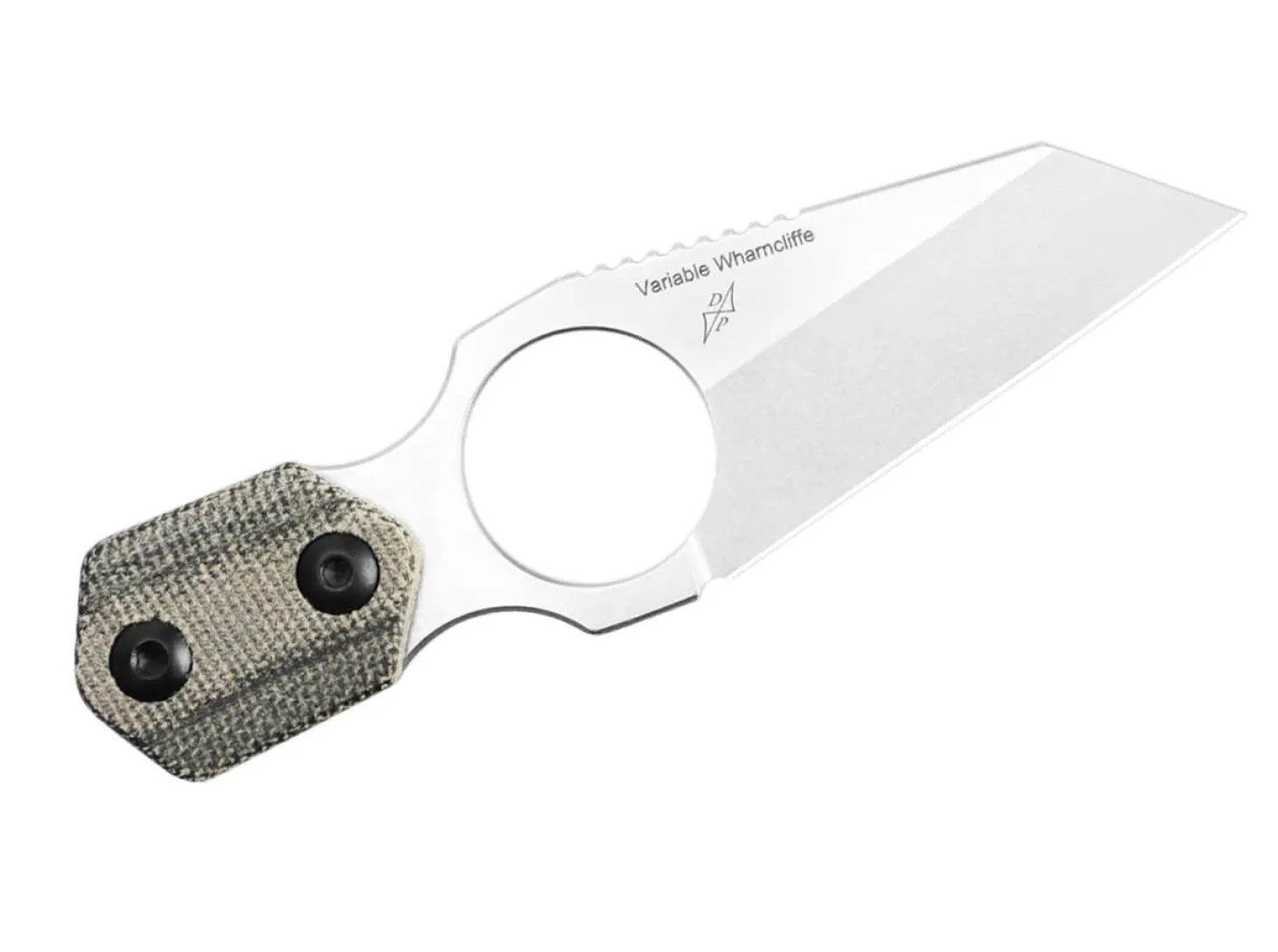 Variable Wharncliffe D2 Micarta Green