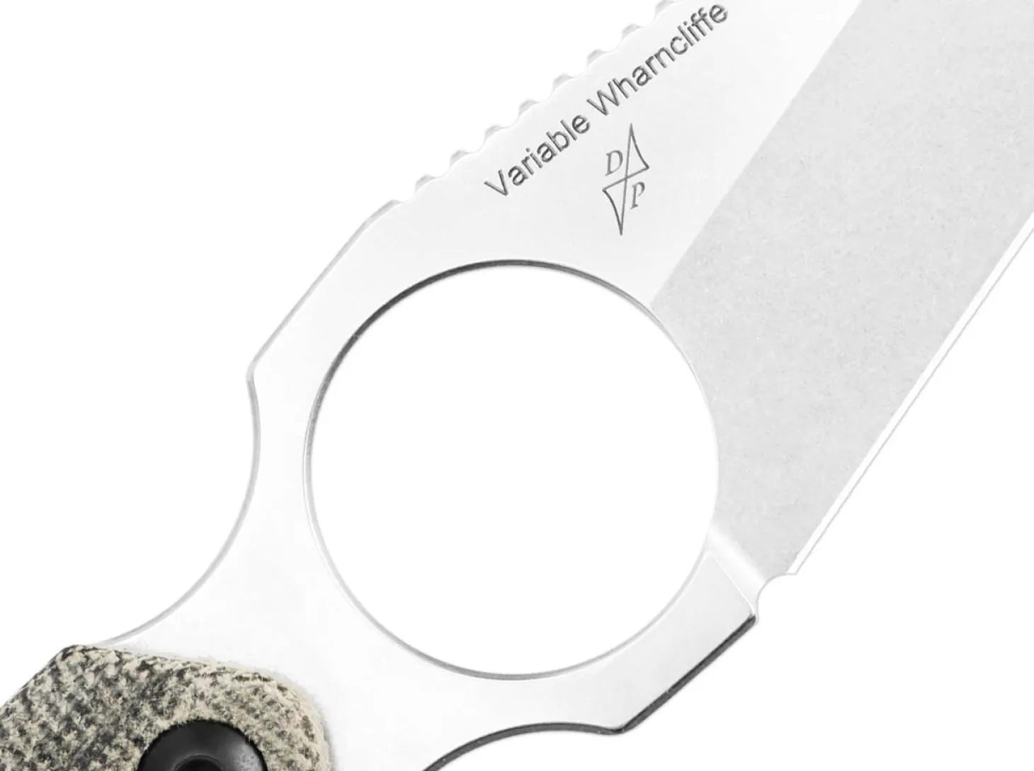 Variable Wharncliffe D2 Micarta Green